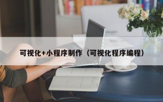 白沙可视化+小程序制作（可视化程序编程）